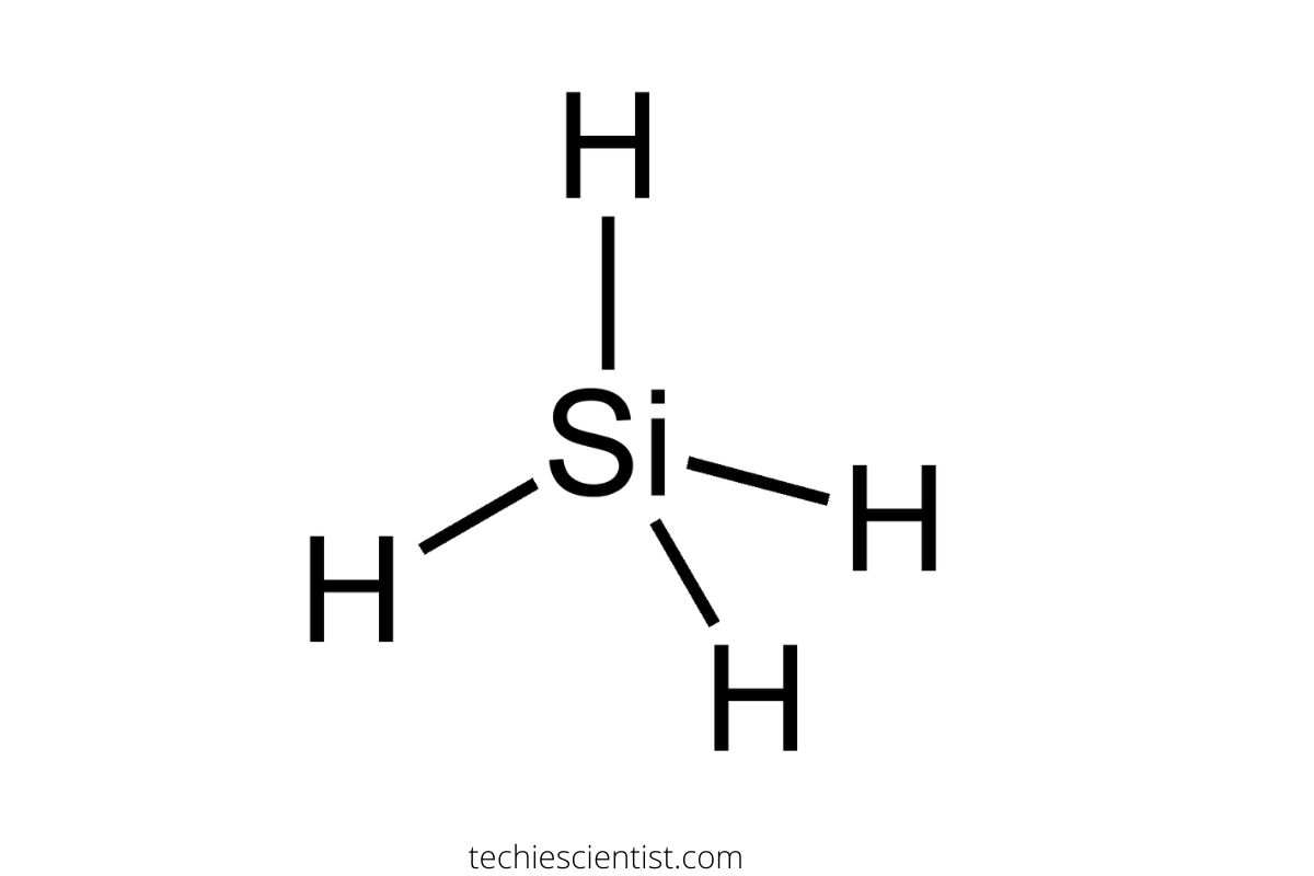 Draw The Lewis Structure For Silane Sih